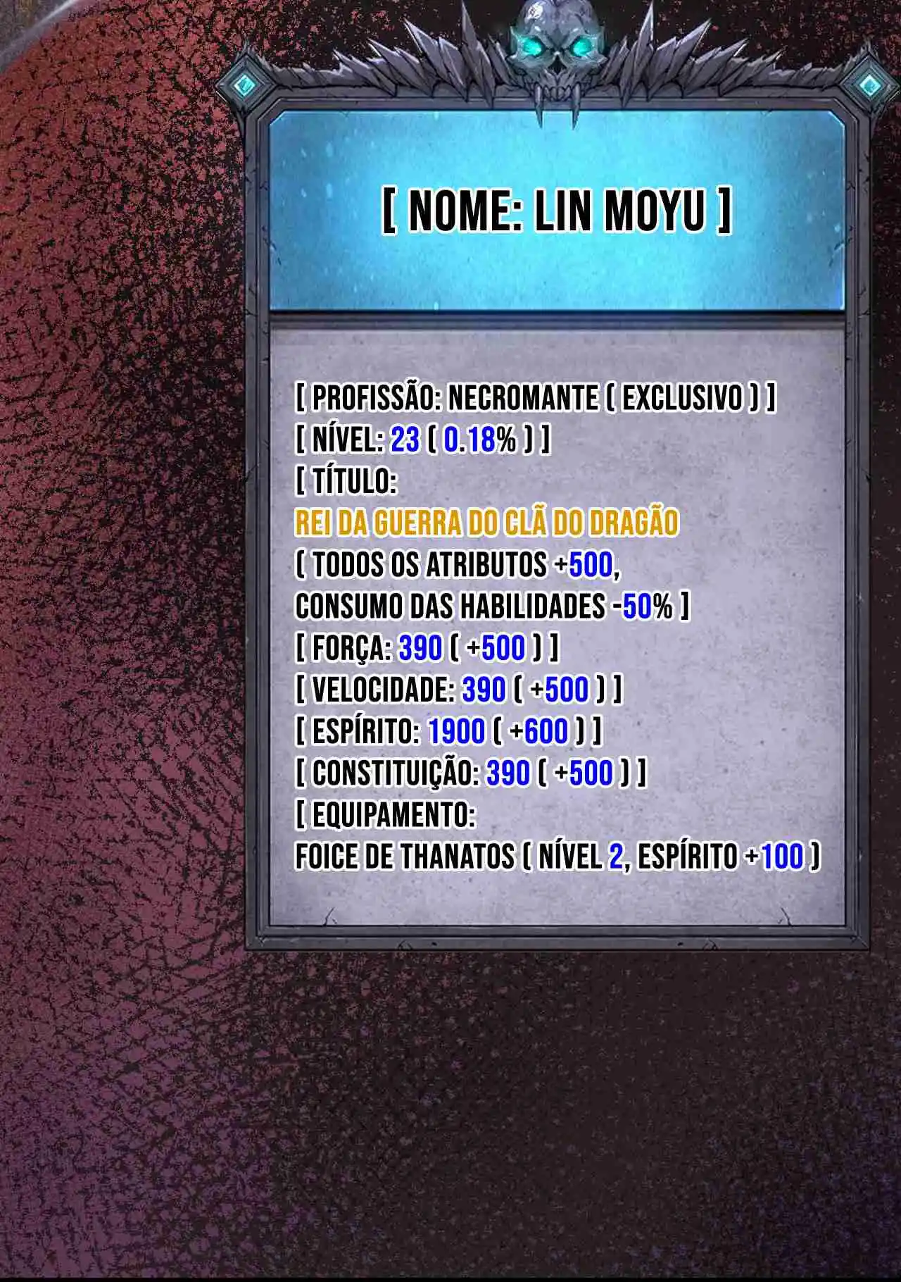 Read Catastrophic Necromancer PT Manga Online