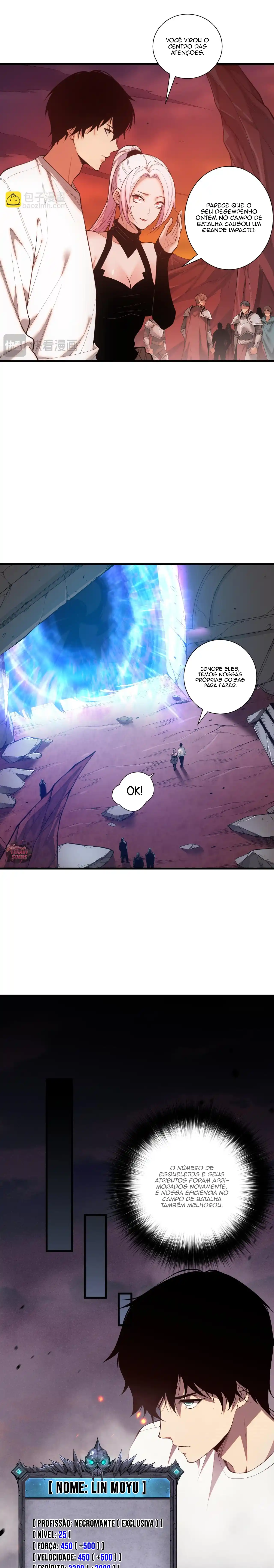 Read Catastrophic Necromancer PT Manga Online