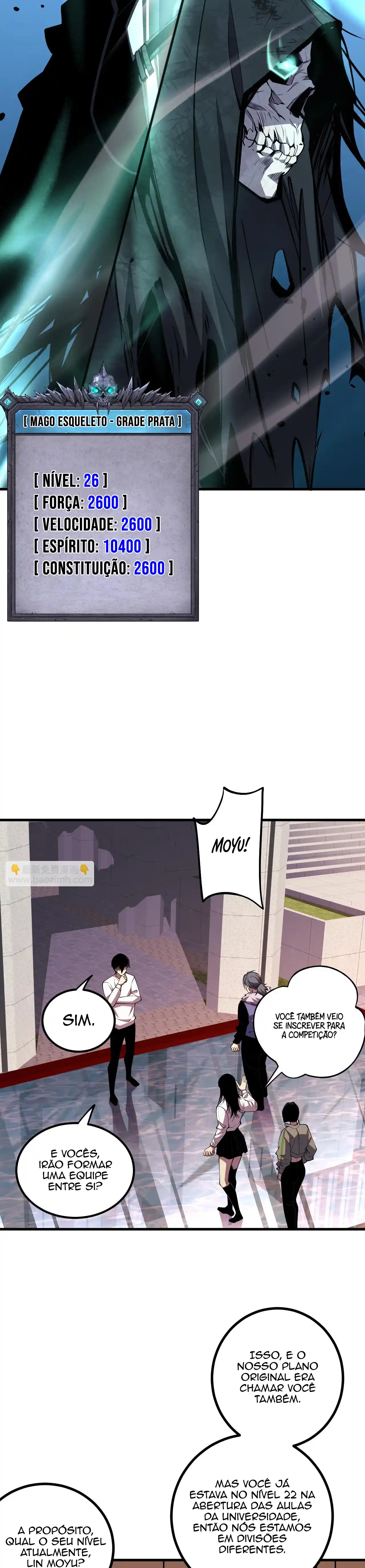 Read Catastrophic Necromancer PT Manga Online