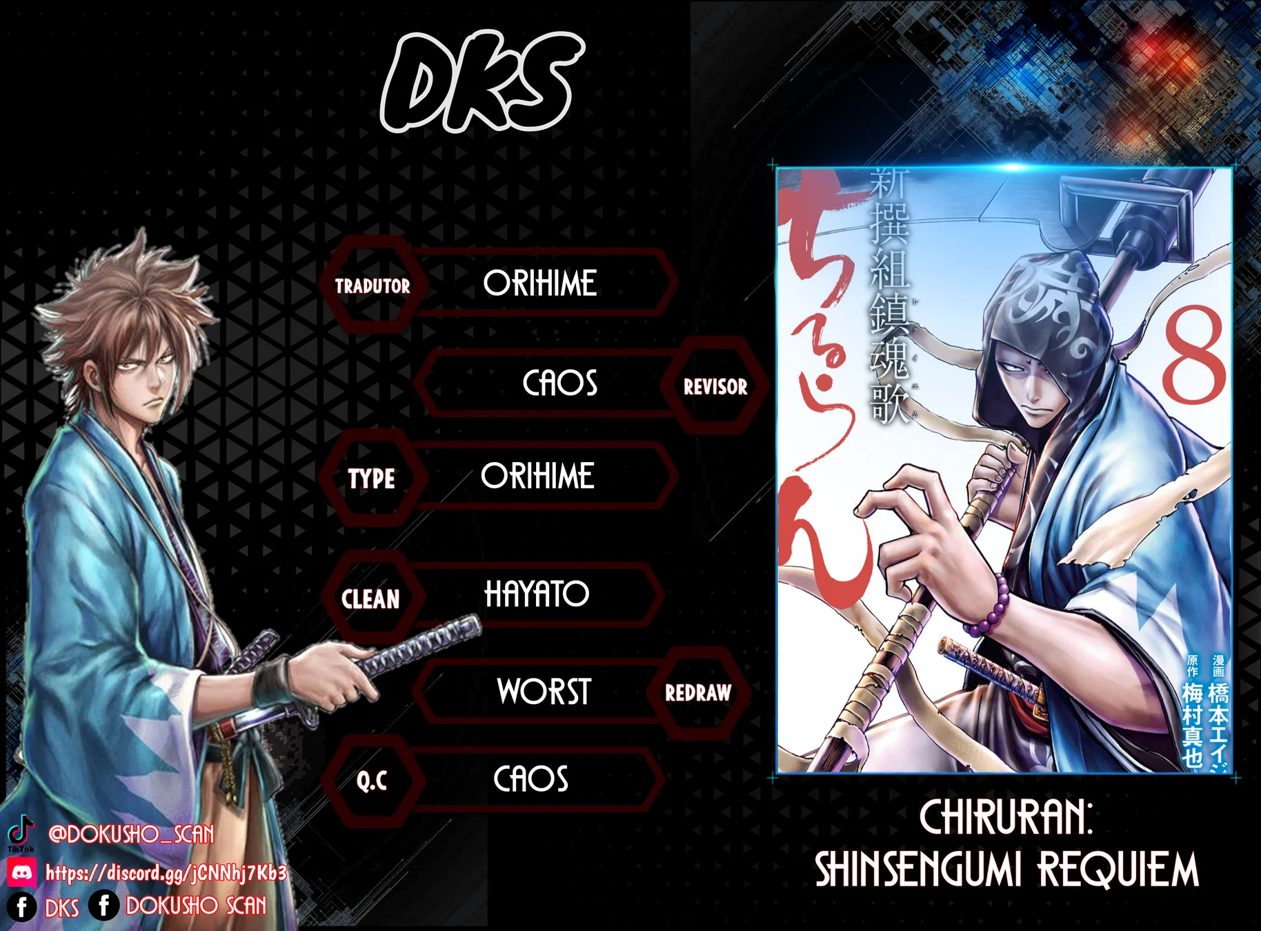 Read Chiruran_ Shinsengumi Requiem PT Manga Online