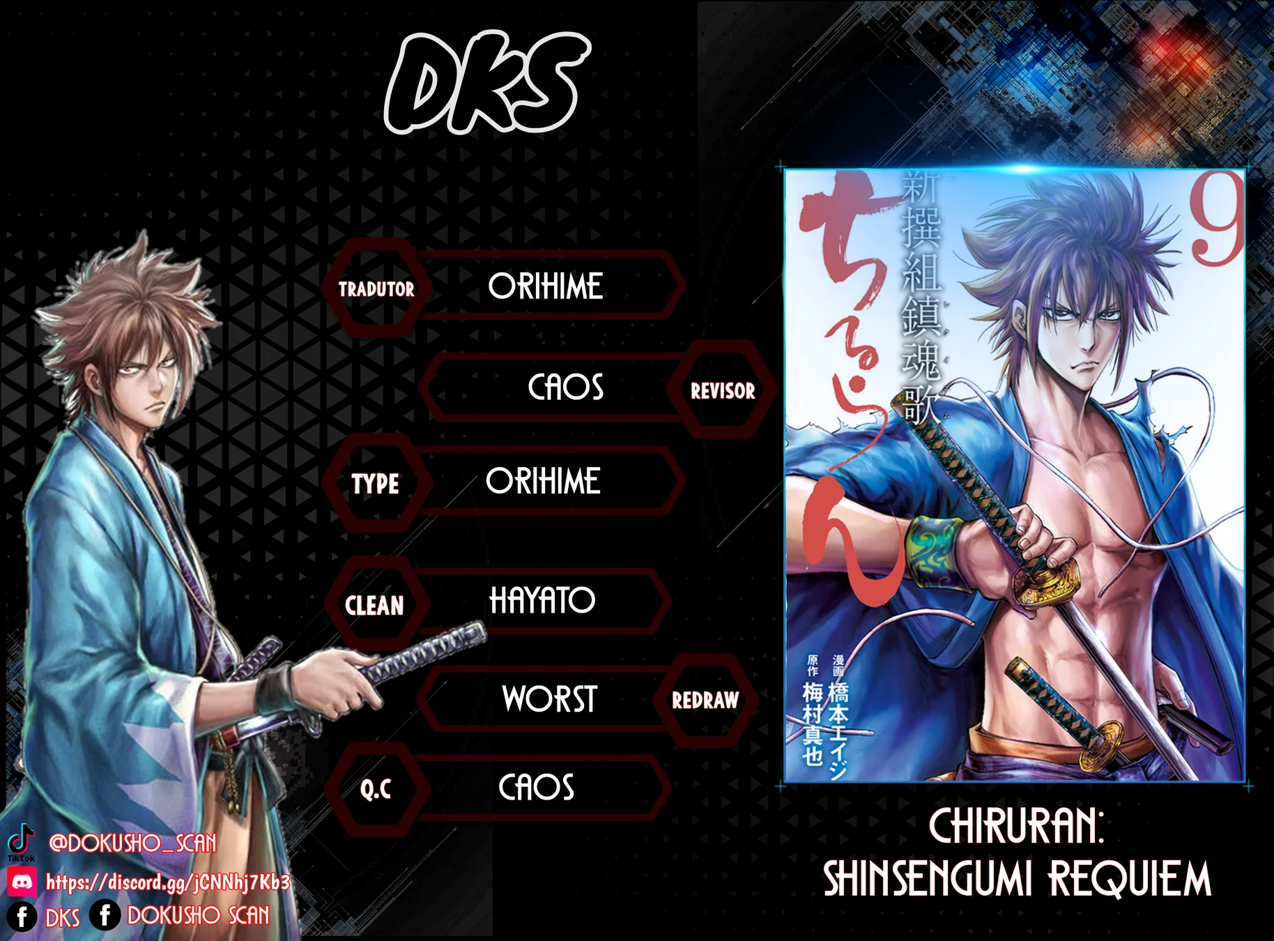 Read Chiruran_ Shinsengumi Requiem PT Manga Online