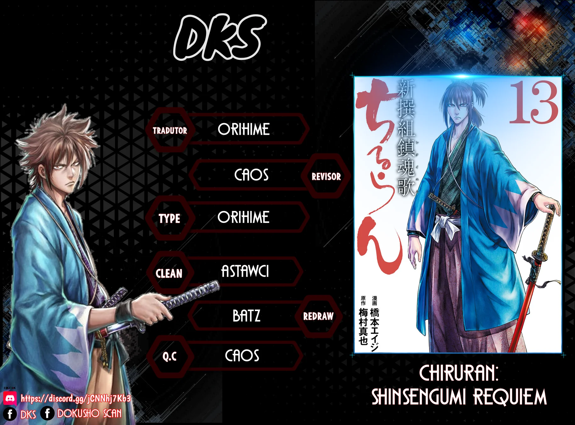 Read Chiruran_ Shinsengumi Requiem PT Manga Online