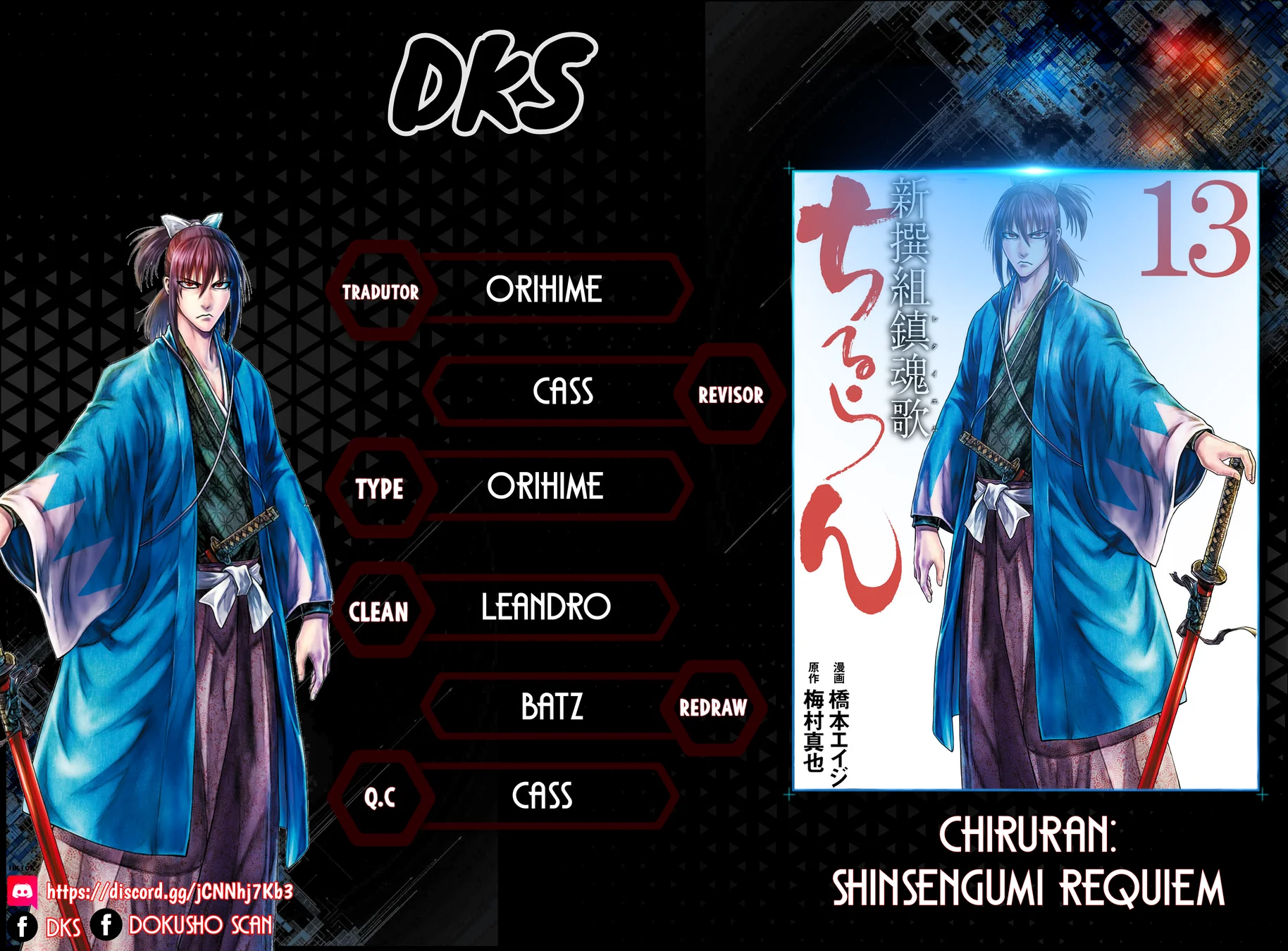Read Chiruran_ Shinsengumi Requiem PT Manga Online