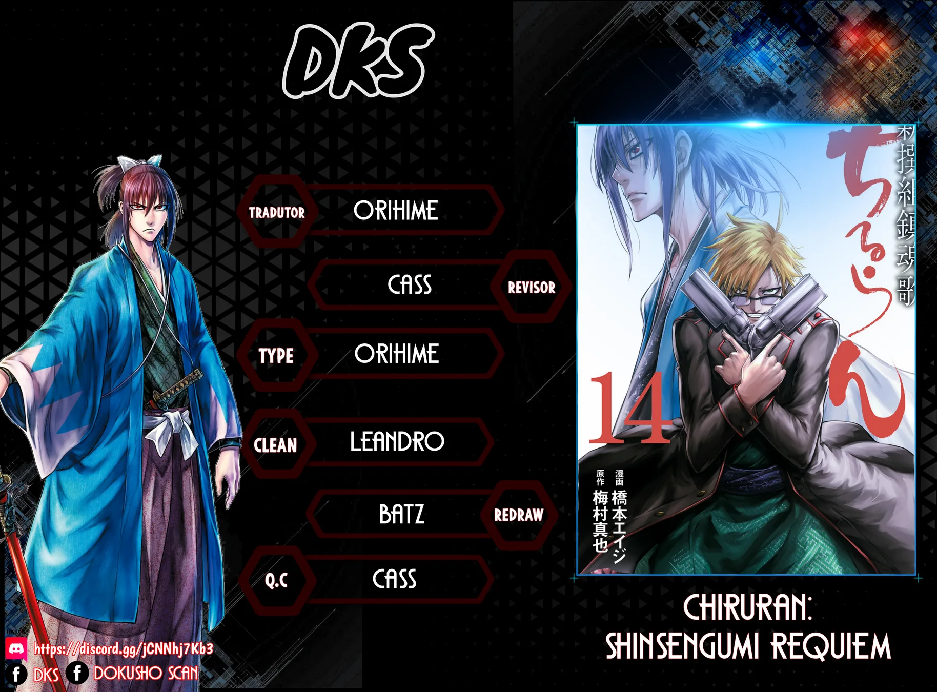 Read Chiruran_ Shinsengumi Requiem PT Manga Online