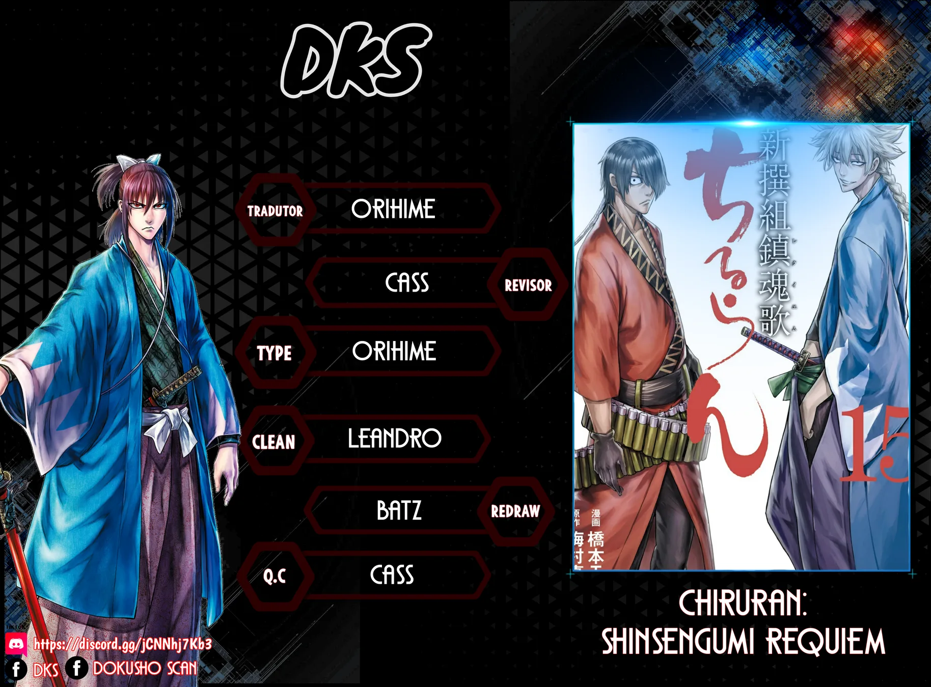 Read Chiruran_ Shinsengumi Requiem PT Manga Online