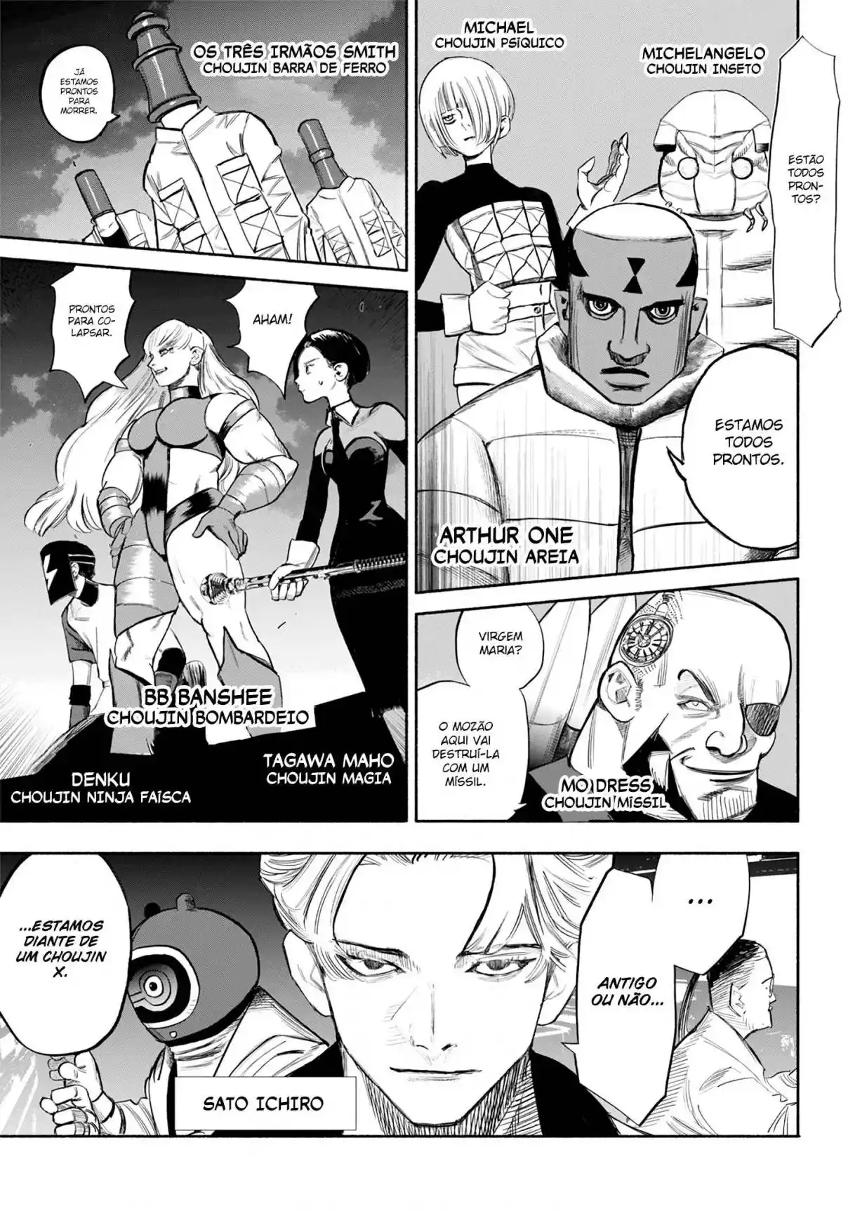 Read Choujin X PT Manga Online