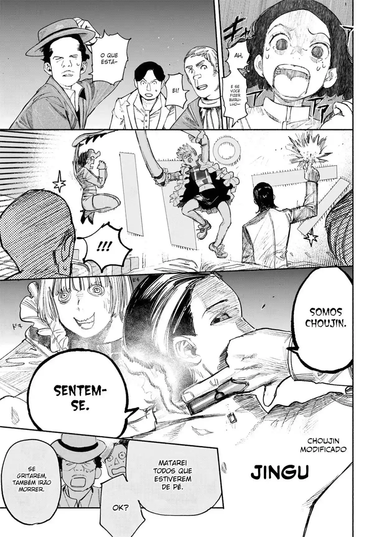 Read Choujin X PT Manga Online