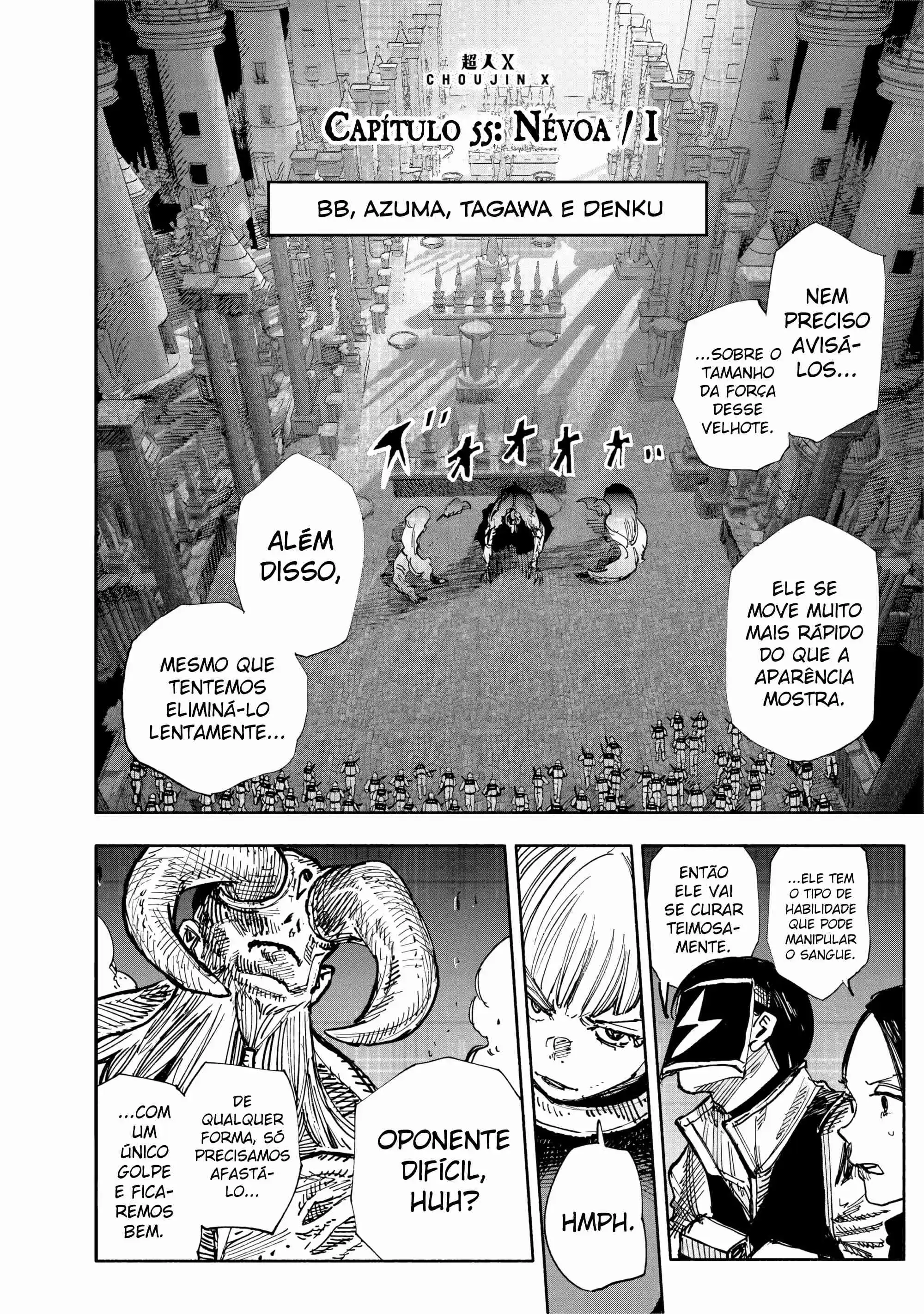 Read Choujin X PT Manga Online