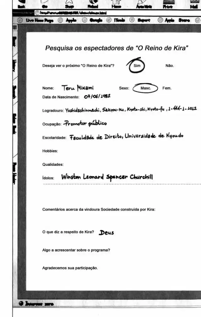 Read Death Note PT Manga Online