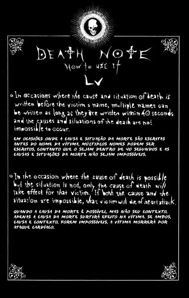 Read Death Note PT Manga Online