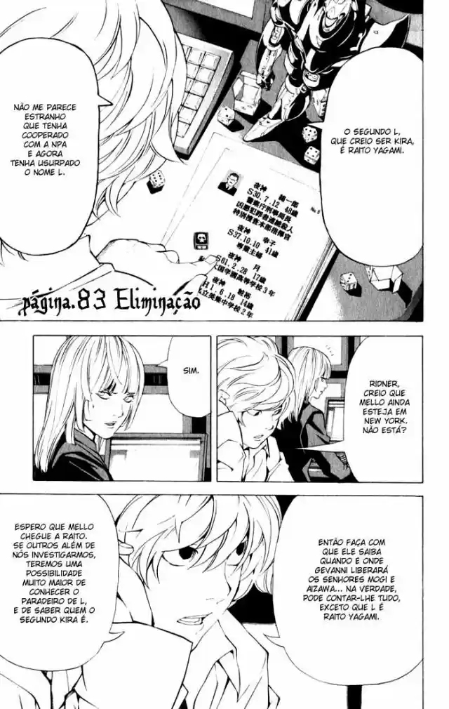 Read Death Note PT Manga Online
