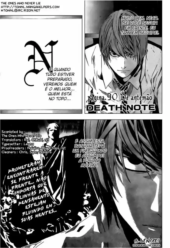 Read Death Note PT Manga Online