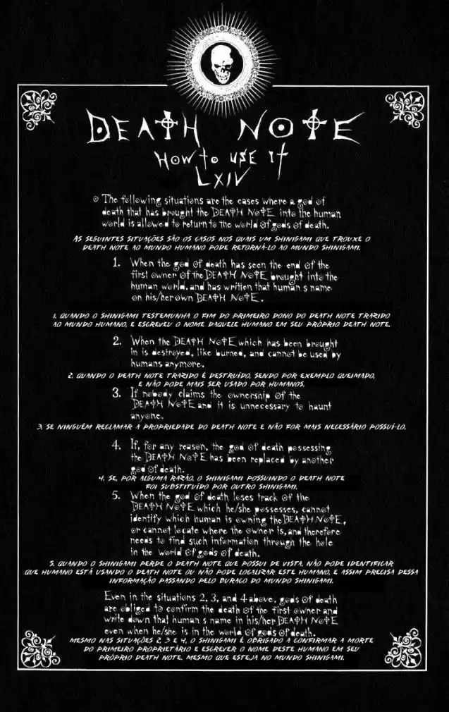 Read Death Note PT Manga Online