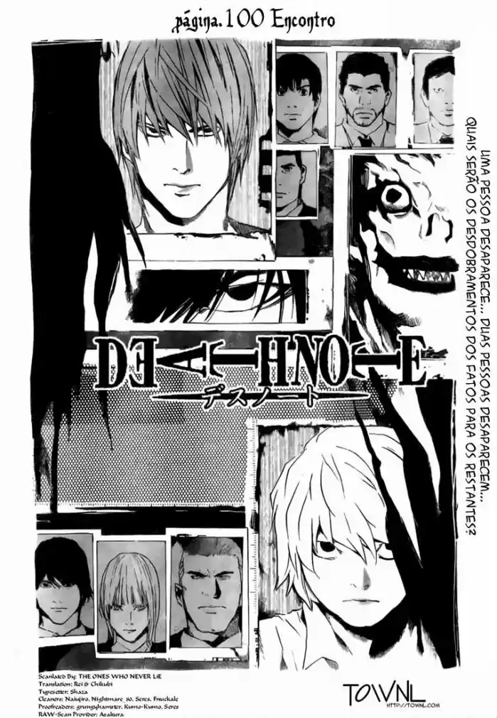 Read Death Note PT Manga Online