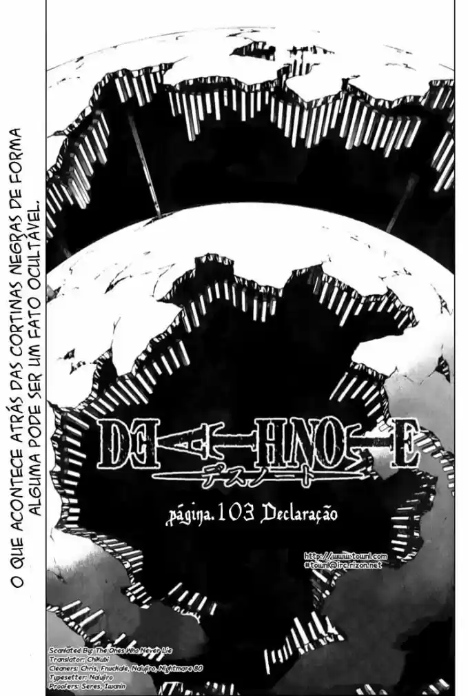 Read Death Note PT Manga Online
