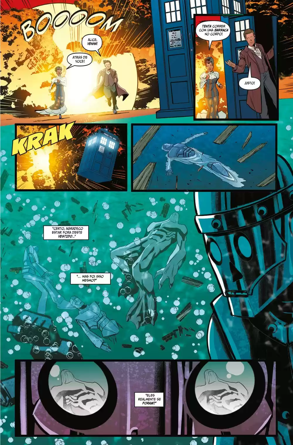 Read Doctor Who - New Adventures with the 13th Doctor PT Manga Online