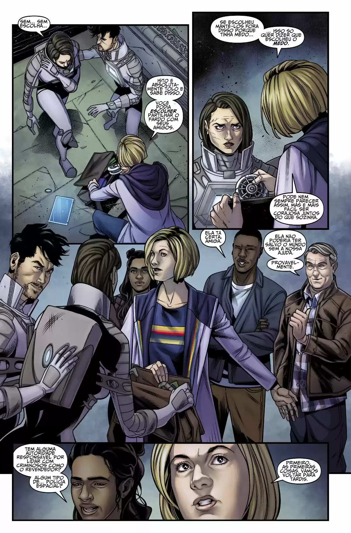 Read Doctor Who - New Adventures with the 13th Doctor PT Manga Online