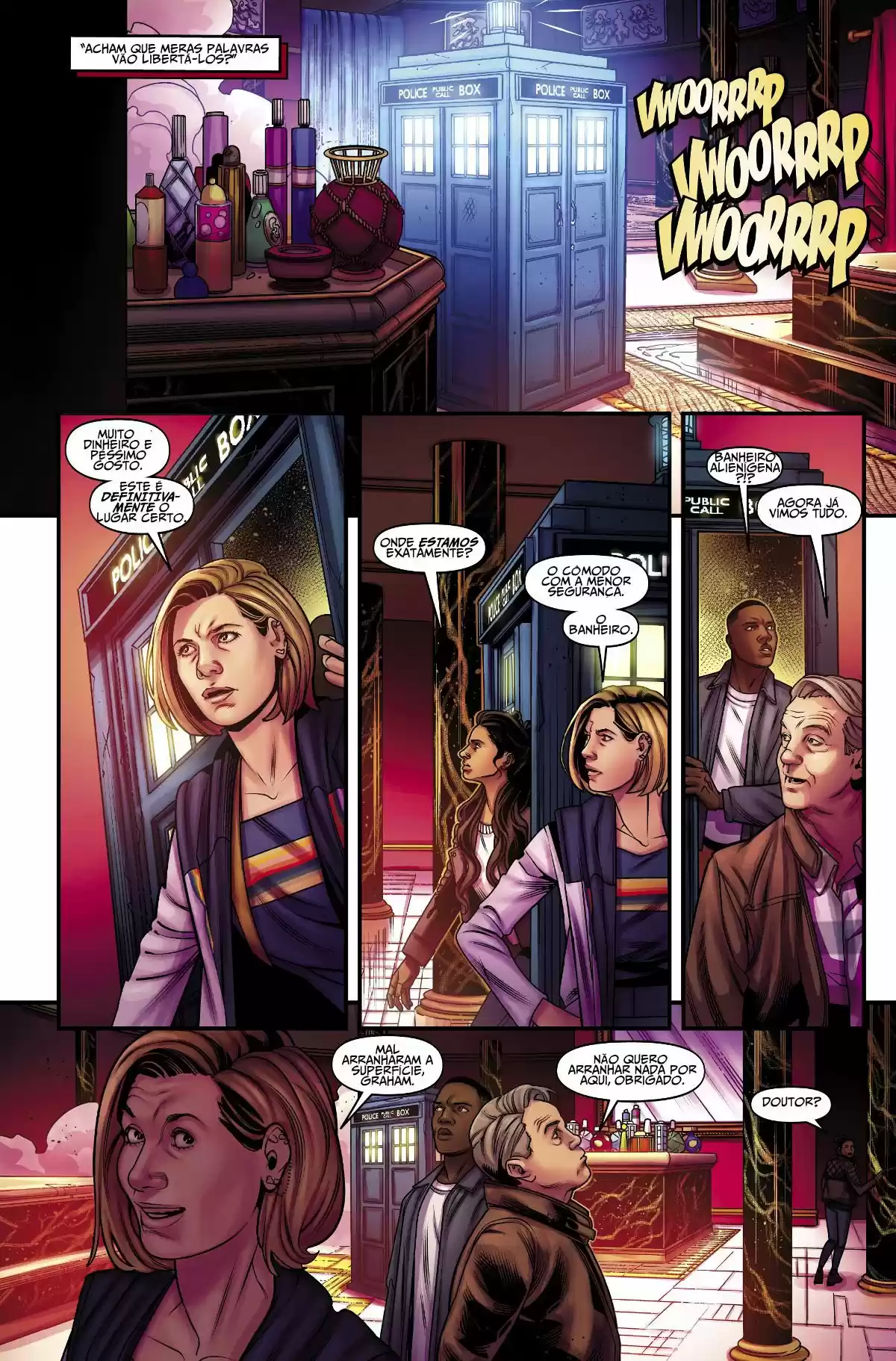 Read Doctor Who - New Adventures with the 13th Doctor PT Manga Online