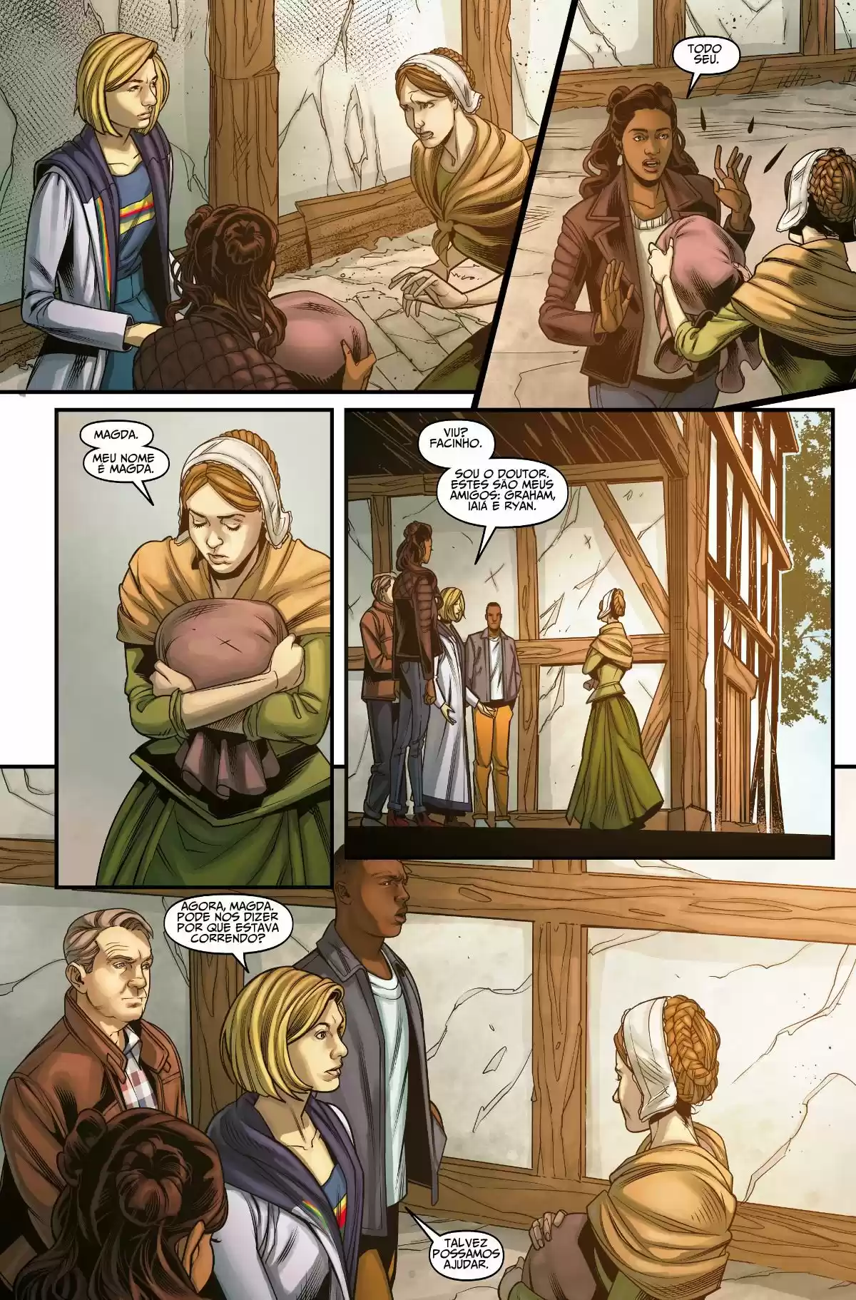 Read Doctor Who - New Adventures with the 13th Doctor PT Manga Online