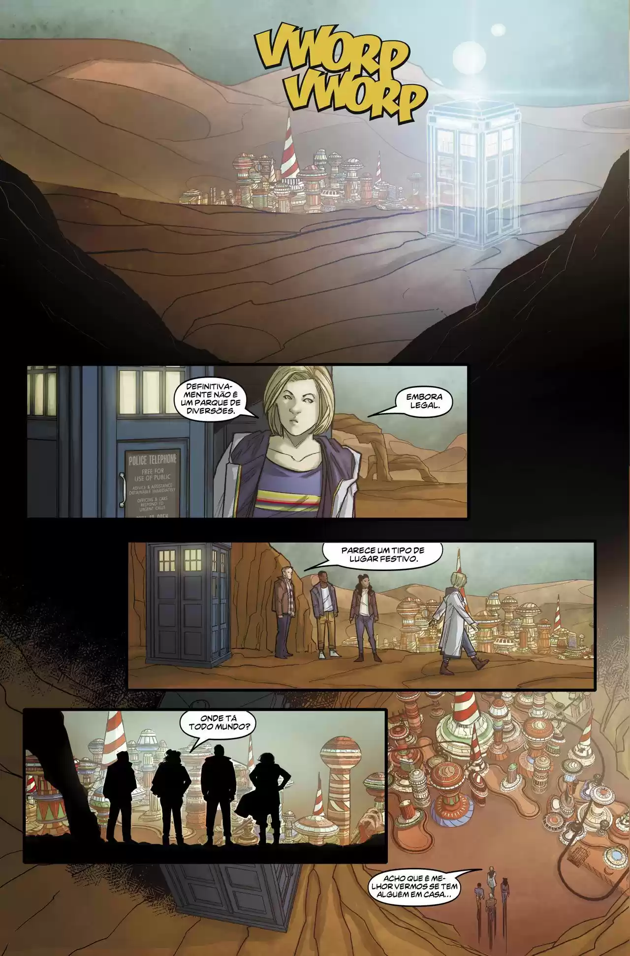 Read Doctor Who - New Adventures with the 13th Doctor PT Manga Online