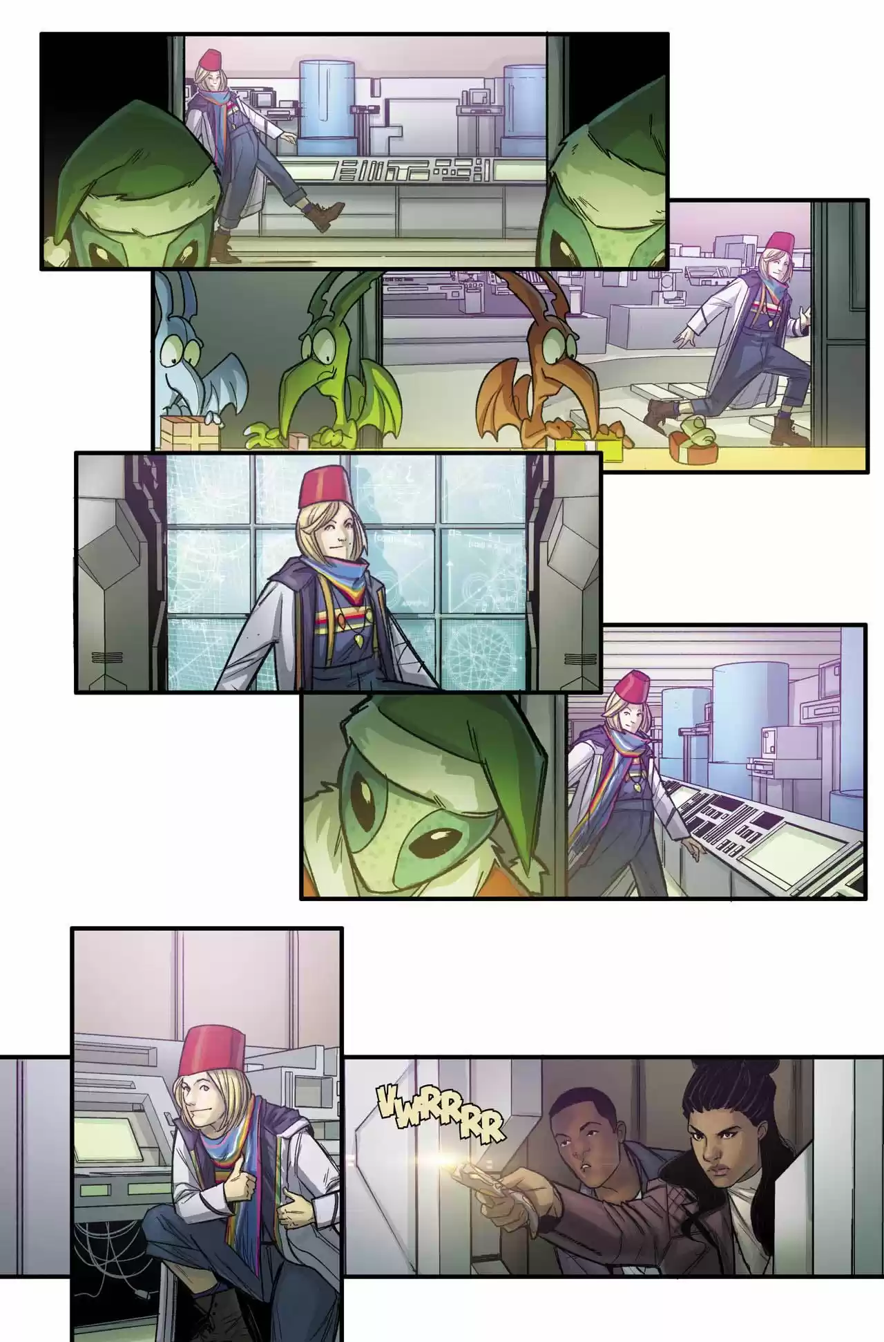 Read Doctor Who - New Adventures with the 13th Doctor PT Manga Online