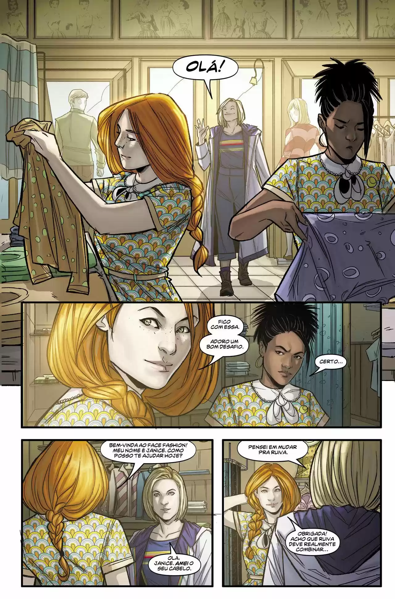 Read Doctor Who - New Adventures with the 13th Doctor PT Manga Online