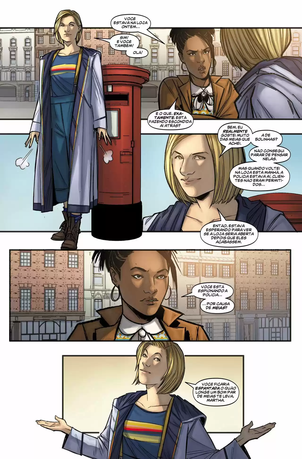 Read Doctor Who - New Adventures with the 13th Doctor PT Manga Online