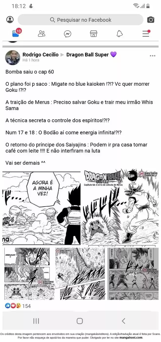 Read Dragon Ball Super PT Manga Online
