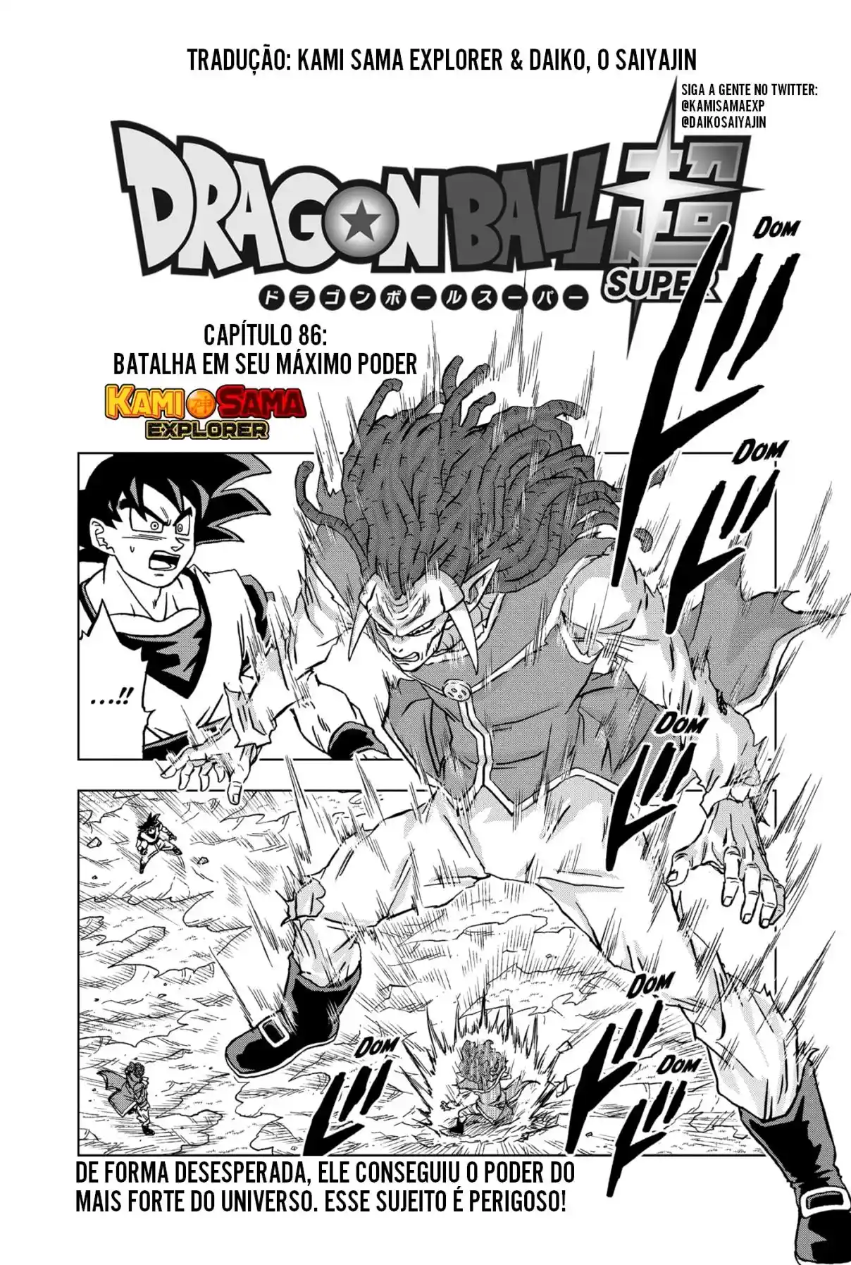 Read Dragon Ball Super PT Manga Online