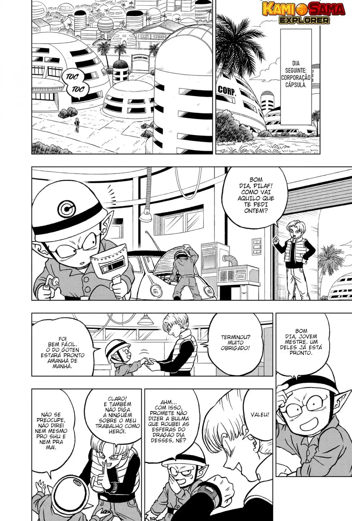 Read Dragon Ball Super PT Manga Online