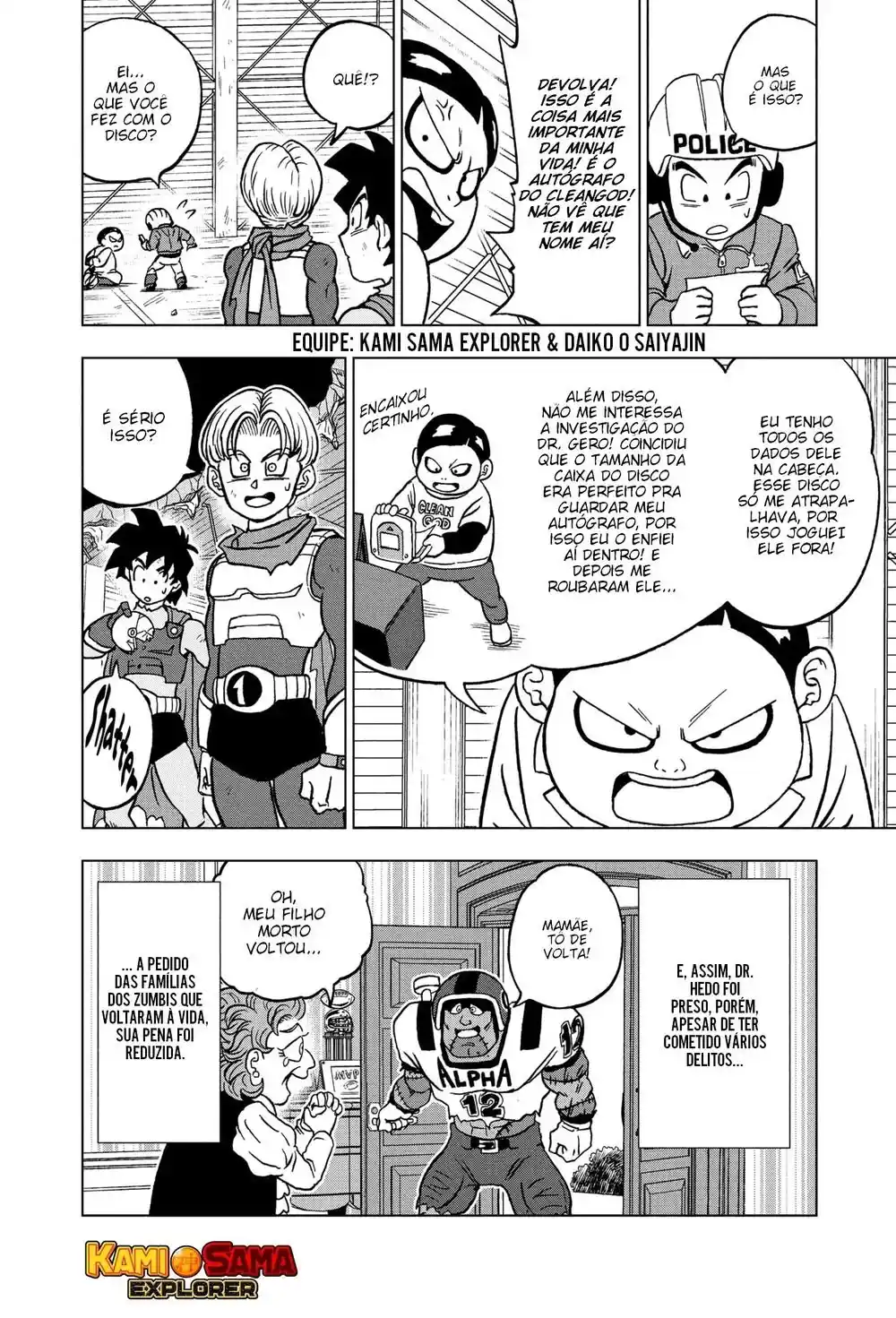 Read Dragon Ball Super PT Manga Online