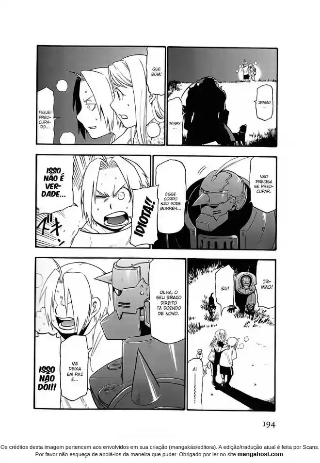 Read Fullmetal Alchemist PT Manga Online
