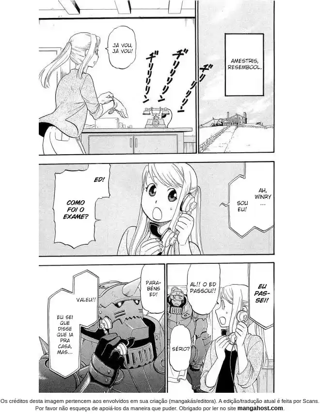 Read Fullmetal Alchemist PT Manga Online