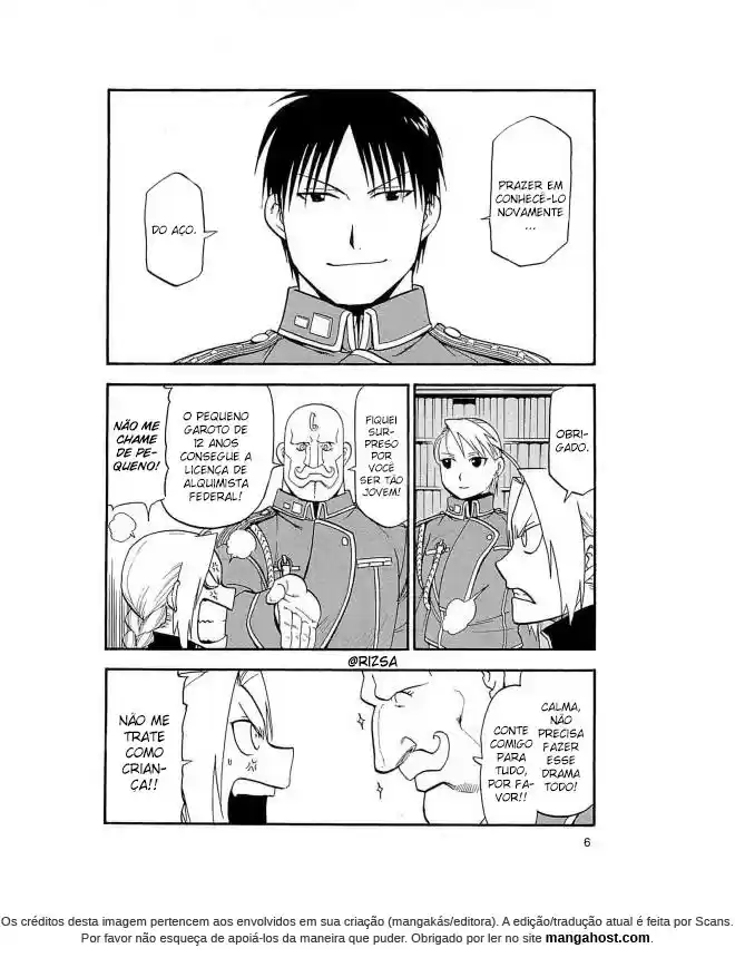 Read Fullmetal Alchemist PT Manga Online