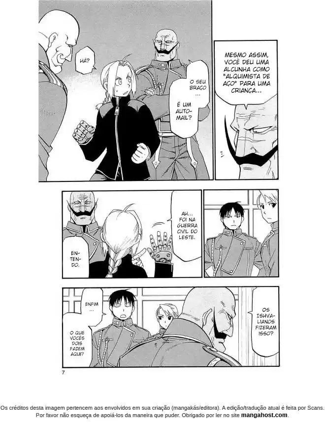 Read Fullmetal Alchemist PT Manga Online