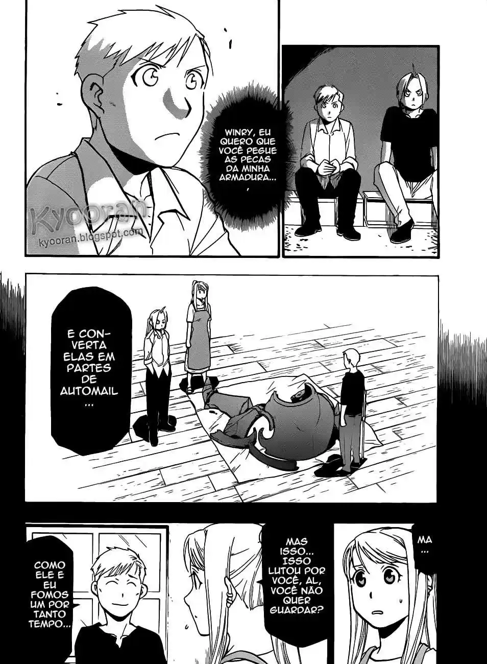 Read Fullmetal Alchemist PT Manga Online