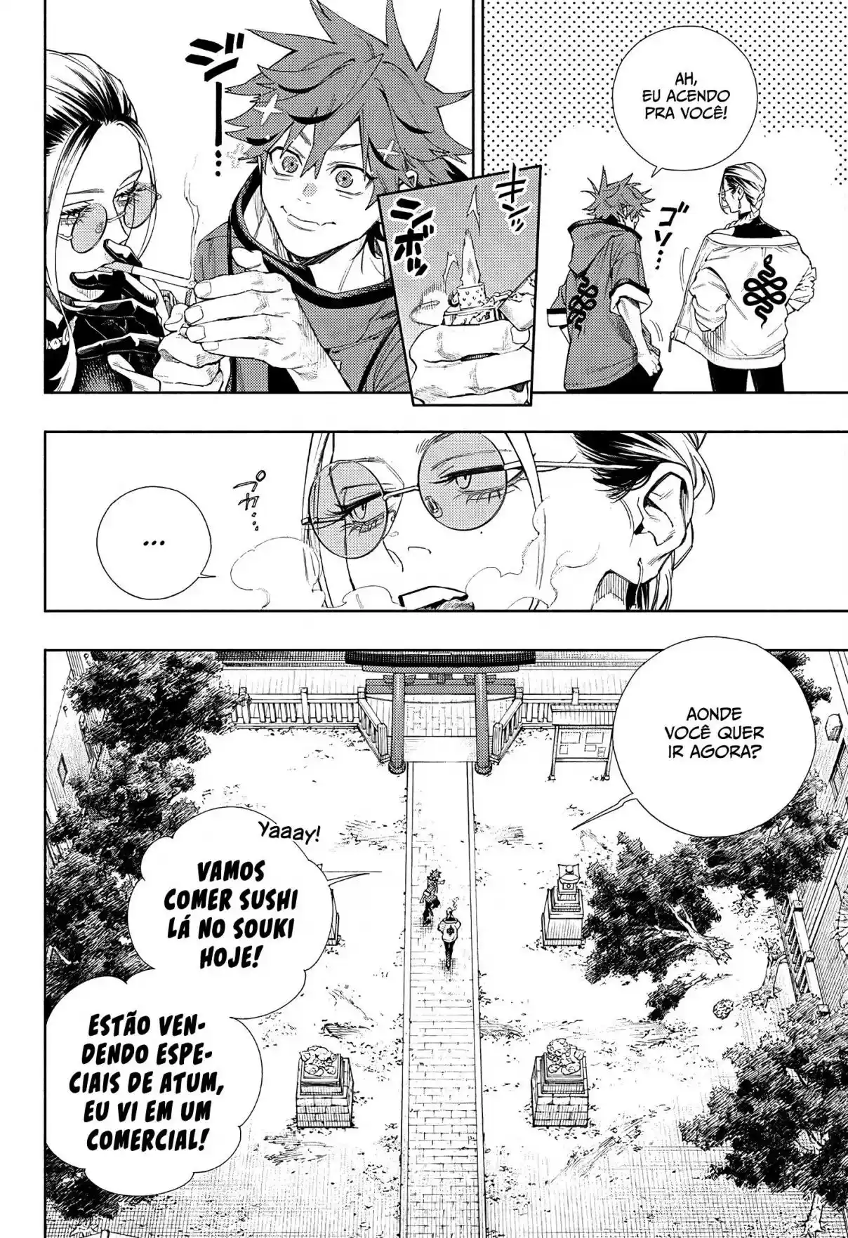 Read Gokurakugai PT Manga Online