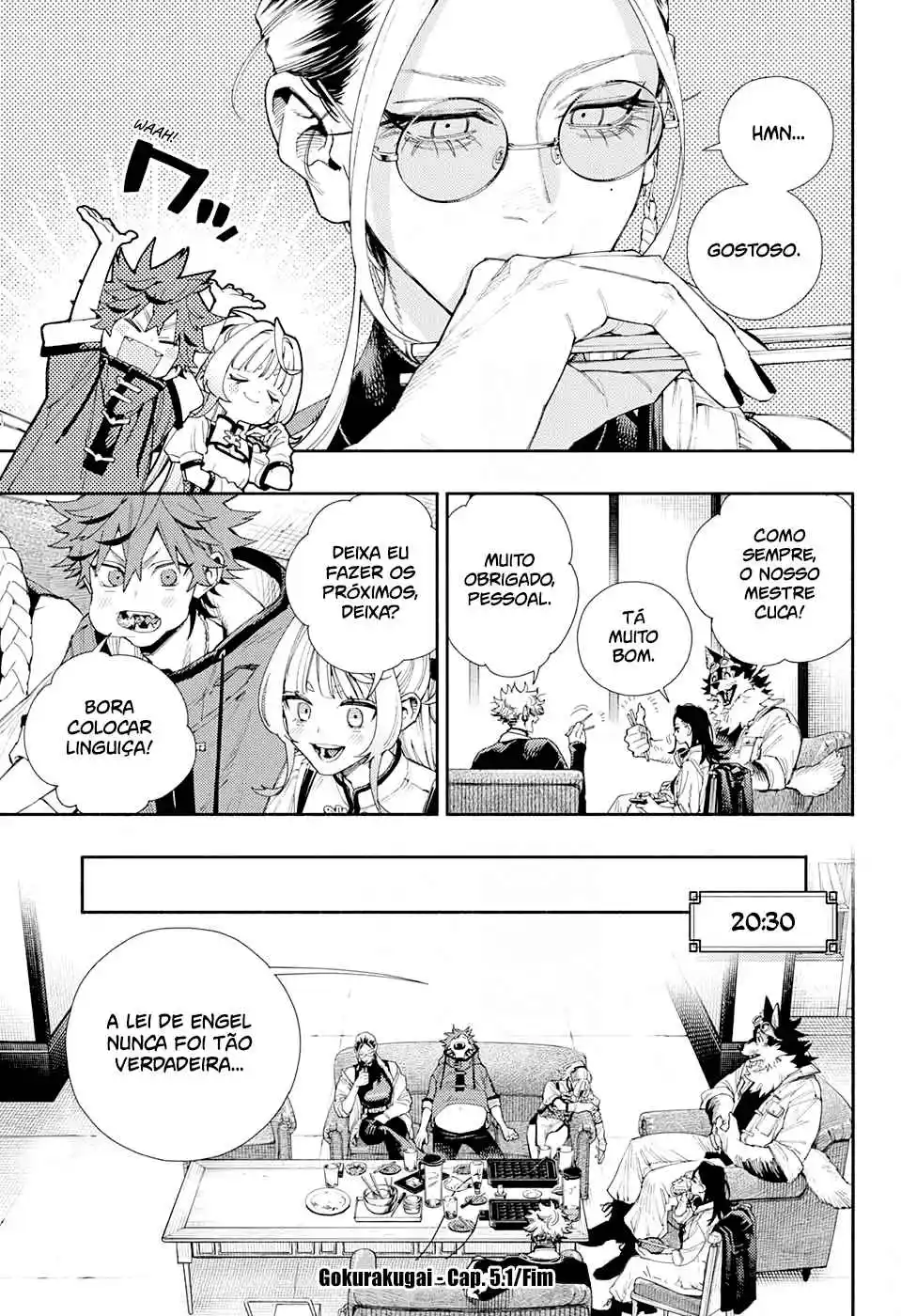 Read Gokurakugai PT Manga Online