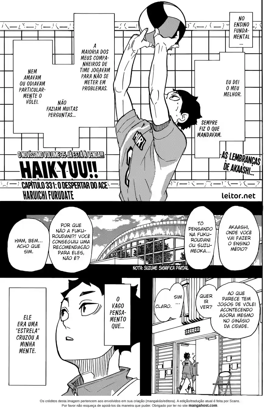 Read Haikyuu!! PT Manga Online