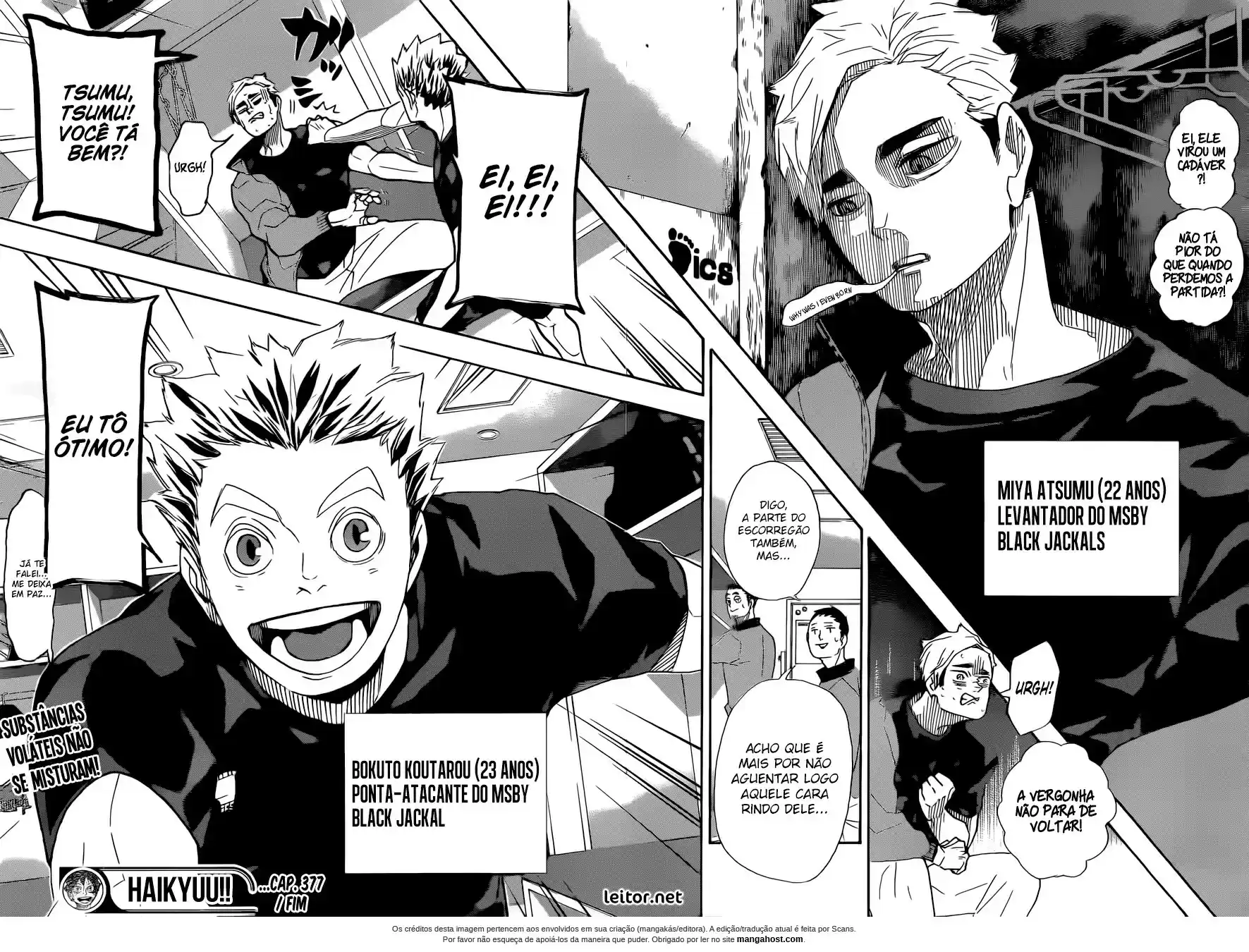 Read Haikyuu!! PT Manga Online