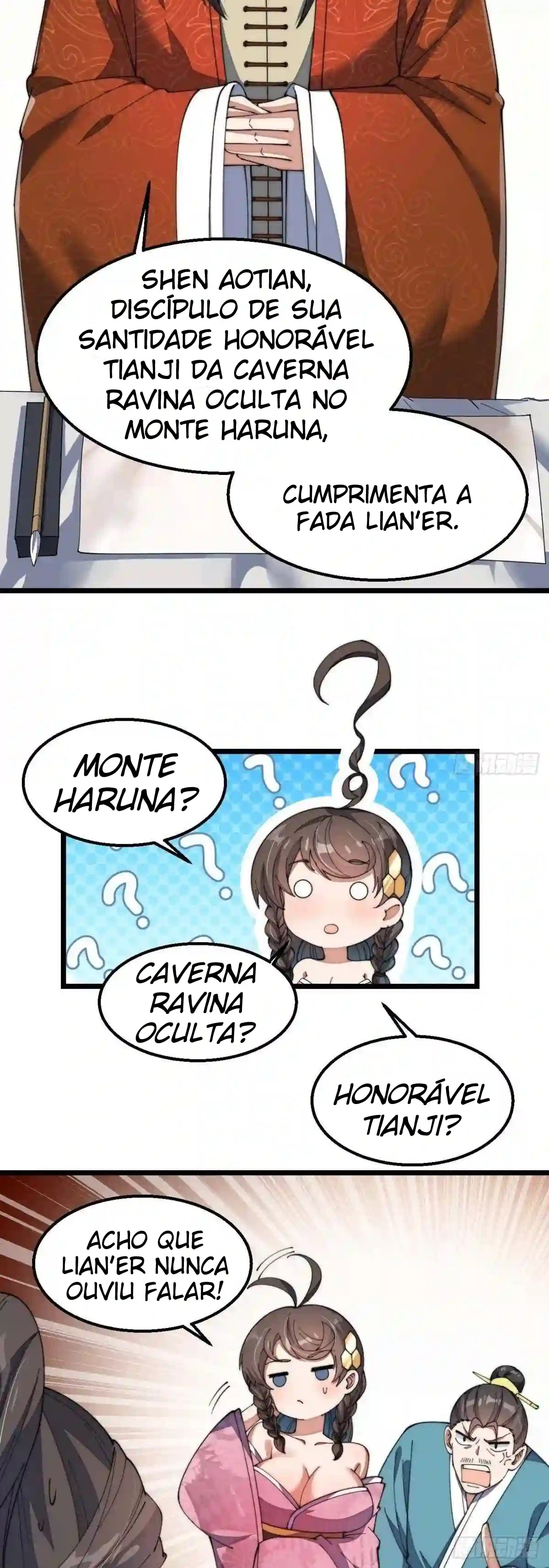 Read I Am Really Not the Son of Providence PT Manga Online