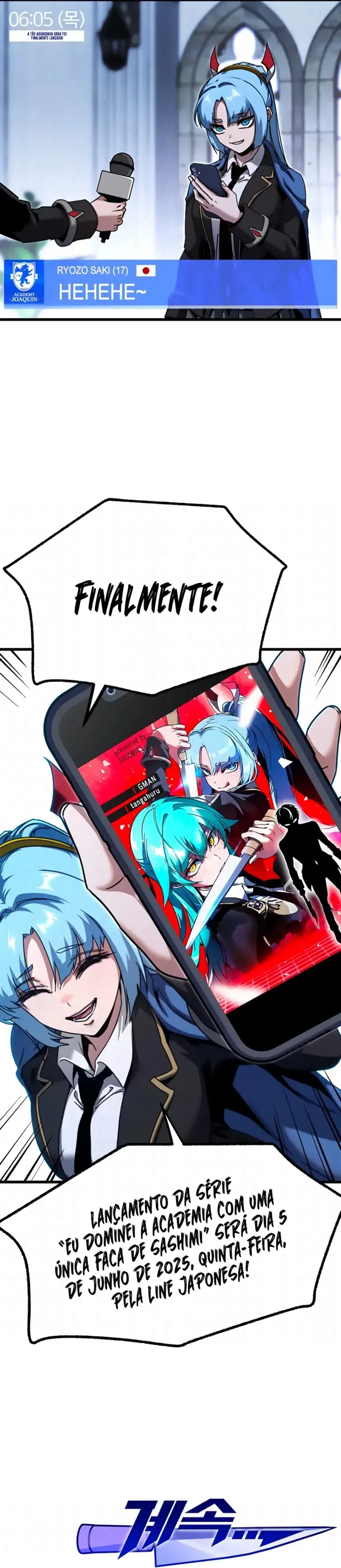 Read I Took over The Academy With a Single Sashimi Knife PT Manga Online