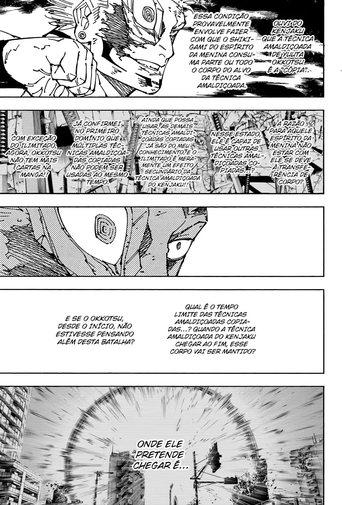Read Jujutsu Kaisen Mangá PT Manga Online