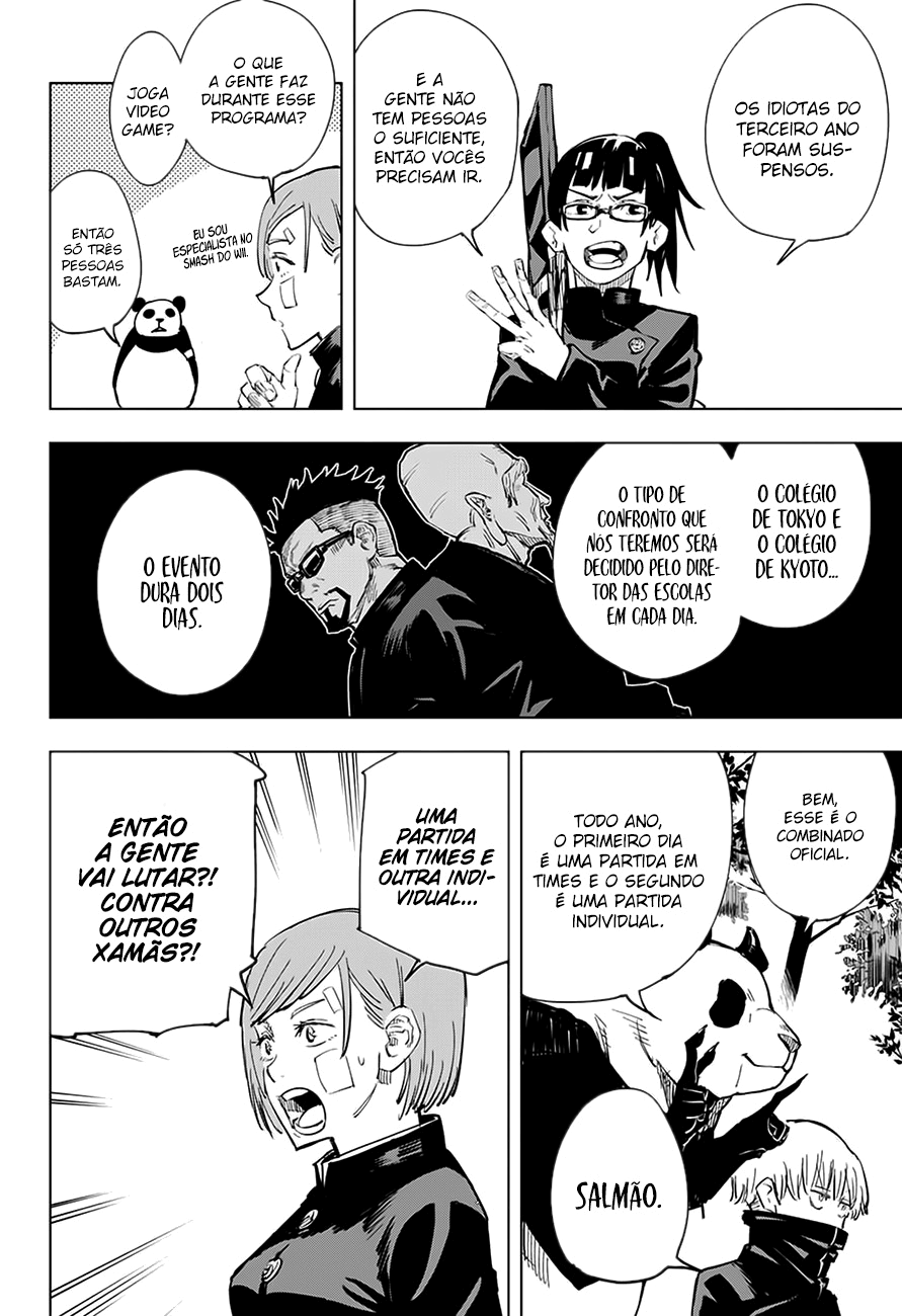 Read Jujutsu Kaisen Mangá PT Manga Online