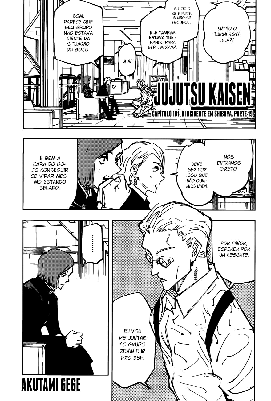 Read Jujutsu Kaisen Mangá PT Manga Online