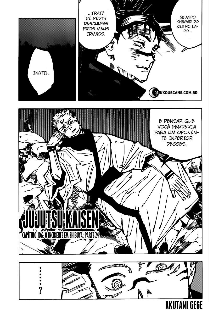 Read Jujutsu Kaisen Mangá PT Manga Online