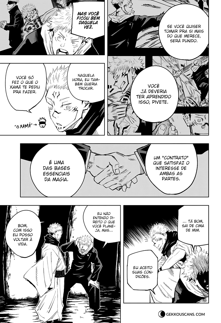 Read Jujutsu Kaisen Mangá PT Manga Online