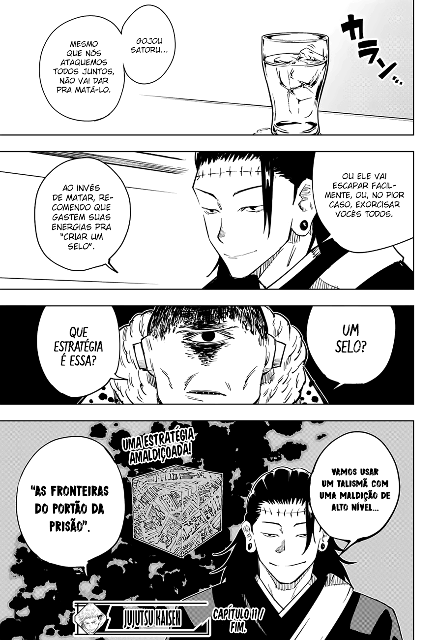 Read Jujutsu Kaisen Mangá PT Manga Online