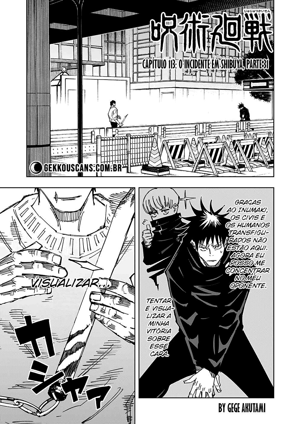 Read Jujutsu Kaisen Mangá PT Manga Online