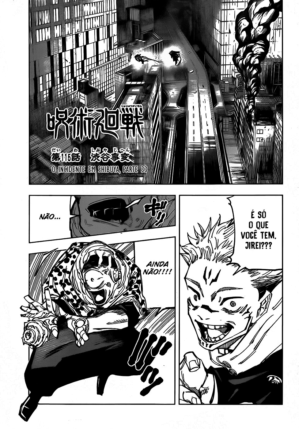 Read Jujutsu Kaisen Mangá PT Manga Online